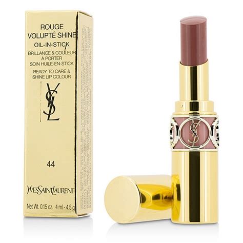 yves saint laurent ysl rouge volupte shine 44 nude lavalliere|Rouge Volupte Shine .